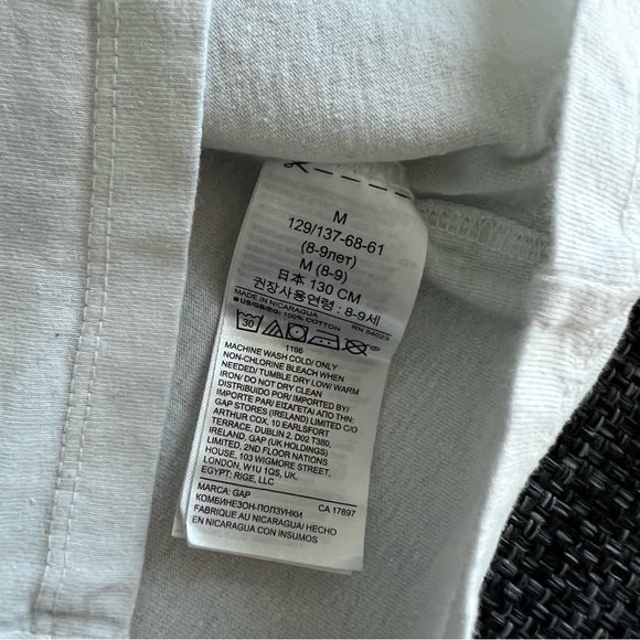 Gap Kids Super Mario Kart Long Sleeve Shirt Size Medium - Picture 4 of 6